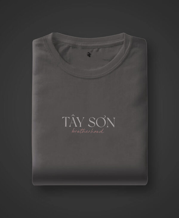 Gray TAY SON Design T-Shirt