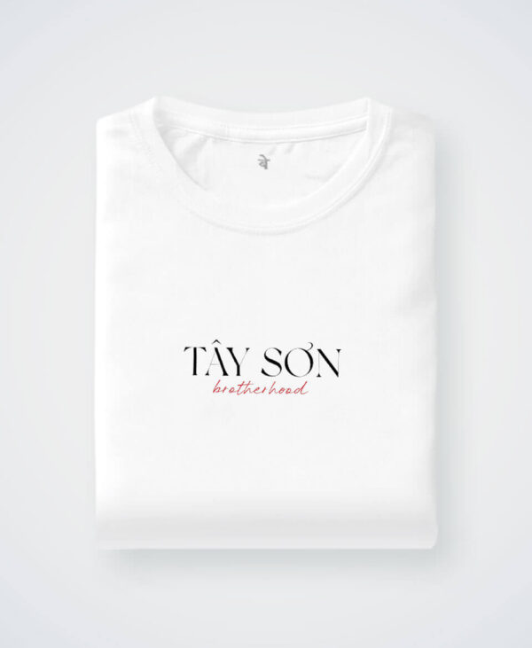 White TAY SON Design T-Shirt