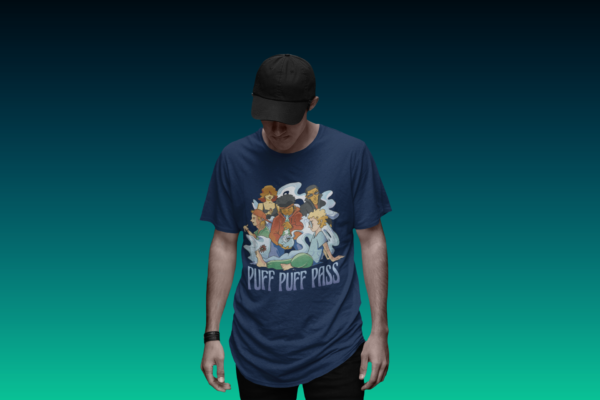 Puff Puff Pass - Custom Design T-Shirt